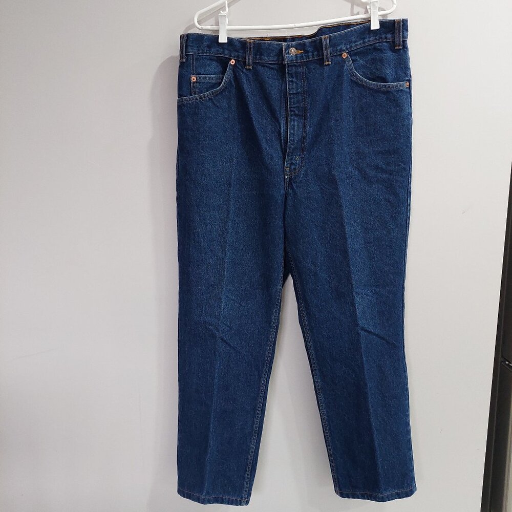 Vintage 90's Levi's Jeans Men's W40 L34 619 Straight Leg Orange Tab